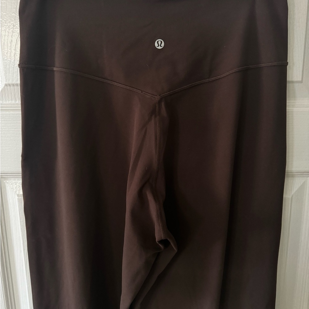 lululemon athletica Women's Wide-Leg Pants in Dark Brown - Picture 10 of 12